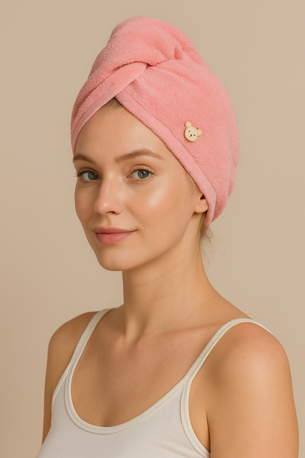 Sneldrogende Microvezel Haardroogmuts – Voor gezond, glanzend haar zonder hitte