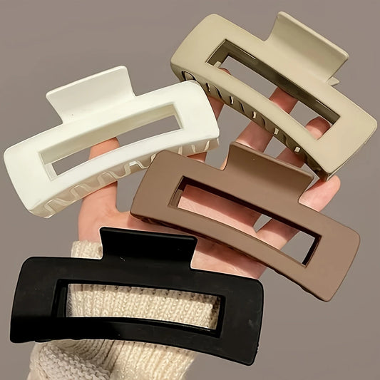 Haarklemmen - Set van 4 - Verschillende kleuren - 10,5cm - Haaraccessoires - Stijlvol - Must-have